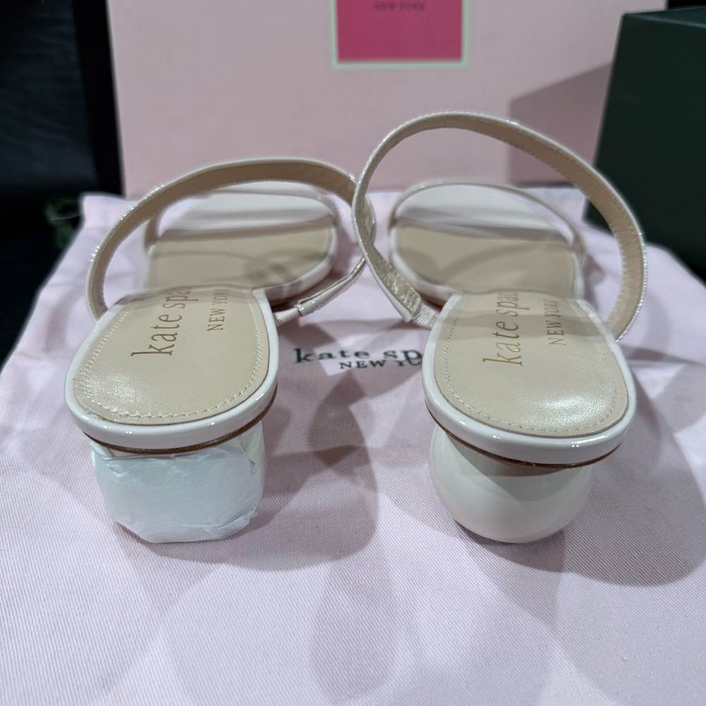 NIB Kate Spade NY Palm Springs Slide Sandals in Pale Dogwood - 8.5 - Picture 8 of 9